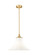 Fleur One Light Pendant in Modern Gold (224|1958P16-MGLD)