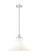 Fleur One Light Pendant in Brushed Nickel (224|1958P16-BN)