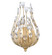 Gabriella Two Light Wall Sconce in Modern Gold (224|1957-2S-MGLD)