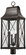 De Luz Four Light Outdoor Post Mount in Oil Rubbed Bronze w/Gold Highlights (7|73296-143C)