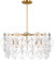 Candace Five Light Chandelier in Burnished Brass/Burnished Brass (454|KSC1165BBS)