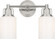 Ashford Two Light Bath in Polished Nickel/Polished Nickel (454|CV1112PN)