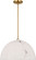 Savina One Light Pendant in Burnished Brass/Burnished Brass (454|CP1481BBS)