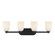 Baldwin Four Light Bathroom Vanity in Matte Black (51|8-1245-4-BK)