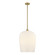 Livingston One Light Pendant in Warm Brass (51|7-7209-1-322)