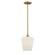 Octave One Light Pendant in Warm Brass (51|7-6036-1-322)