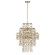 Setentas Nine Light Pendant in Noble Brass (51|7-4902-9-127)
