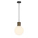 Jarrell One Light Pendant in Matte Black (51|7-4082-1-89)