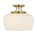 Octave Three Light Semi-Flush Mount in Satin Nickel (51|6-6035-3-322)