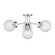 Coral Four Light Semi-Flush Mount in Chrome (51|6-3364-4-11)