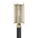 Jacobs One Light Outdoor Post Lantern in Serene Brass (51|5-3807-344)