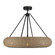 Gaia Six Light Fan D'Lier in Matte Black (51|40-FD-8302-89)