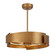 Amiena LED Fan D'Lier in Gold Patina (51|28-FD-455-54)