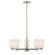 Baldwin Five Light Chandelier in Satin Nickel (51|1-1246-5-SN)