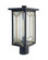 Hillside Manor One Light Outdoor Post Mount in Sand Coal And Mystic Gold (7|72806-727)