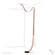 Snaps Snaps Floor-to-Ceiling Plug-in LED Lamp in Modern Brass (39|402801-LED-STND-86-LW-PG)