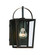 Rangeline One Light Outdoor Lantern in Oil Rubbed Bronze w/Gold Highlights (7|72721-143C)