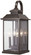Miner's Loft Four Light Outdoor Wall Mount in Oil Rubbed Bronze w/Gold Highlights (7|72592-143C)