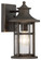 Highland Ridge One Light Outdoor Wall Lamp in Oil Rubbed Bronze w/Gold Highlights (7|72551-143C)