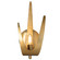 Caribou Caribou 1-Light Sconce in Oil Rubbed Bronze (39|204072-SKT-RGT-14)