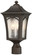 Solida Three Light Outdoor Post Mount in Oil Rubbed Bronze w/Gold Highlights (7|71216-143C)