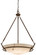 Calavera Five Light Pendant in Nutmeg (7|684-14)