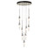 Lilium Lilium 9-Light Round Pendant in Natural Iron (39|131164-SKT-LONG-20-WC0821)