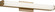 Cavitt LED Vanity in Satin Brass (1|GLV1531SB-L)