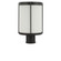 Luning One Light Outdoor Post Lantern in Antique Bronze (1|GLO1741OE-ANBZE)