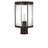 Luning One Light Outdoor Post Lantern in Antique Bronze (1|GLO1741C-ANBZE)