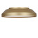 Nevado LED Flush Mount in Satin Brass (1|GLF1981MSB)