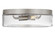 Rhett Two Light Flush Mount in Brushed Nickel (1|GLF1722BN)