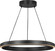 Aro LED Chandelier in Midnight Black (1|GLC1891MBK)