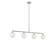 Nube Four Light Linear Chandelier in Brushed Nickel (1|GLC1814BNE)