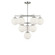 Nube Ten Light Chandelier in Brushed Nickel (1|GLC18010BN)