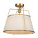 Pullman Three Light Semi-Flush Mount in Brass (78|SC13362BR)