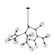 Organic 12 Light Chandelier in Vintage Brass (78|JA14022VB)