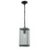 Bradgate One Light Outdoor Pendant in Matte Black & Harvest Brass (78|AC8135BK)