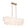 Lily Seven Light Island Pendant in Brushed Brass (78|AC12217BR)