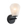 Brooke One Light Wall Sconce in Black (78|AC12181BK)
