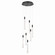 Celine LED Chandelier in Black (78|AC12147BK)