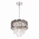 Bianca Five Light Pendant in Polished Nickel, Crystalline Smoke (78|AC12051CS)