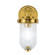 Myla One Light Wall Sconce in Vintage Brass (78|AC12021BR)