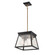 Lucian Four Light Chandelier in Black and Brushed Brass (78|AC11851BK)