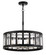 Majestic Splendor Six Light Pendant in Sand Coal And Polished Nickel (7|5495-729)