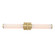 Positano Two Light Bathroom Vanity in Satin Brass (78|AC11773WB)