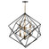 Artistry Six Light Chandelier in Matte Black & Harvest Brass (78|AC11116)