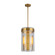 Dahlia Three Light Pendant in Brushed Brass (78|AC10051BR)