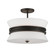 Dalvor Three Light Semi-Flush Mount in Dark Bronze (7|12417-860)