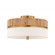 Nebri Three Light Semi-Flush Mount in Legacy Brass (7|12054-732)